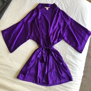 Victoria’s Secret purple robe